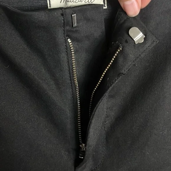 Madewell Black Trousers Size 27 - Picture 3 of 5